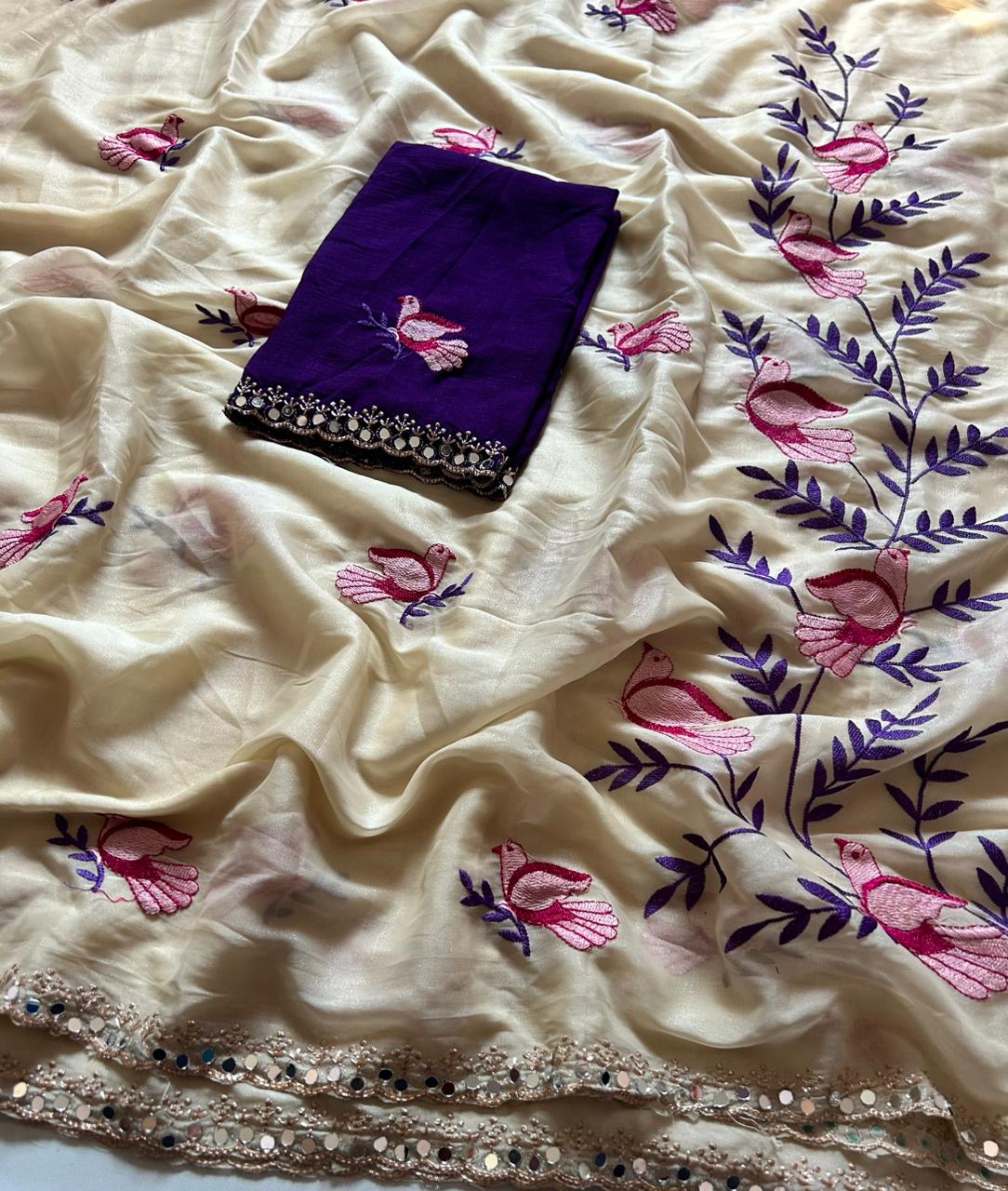 Soft Rangoli silk saree
