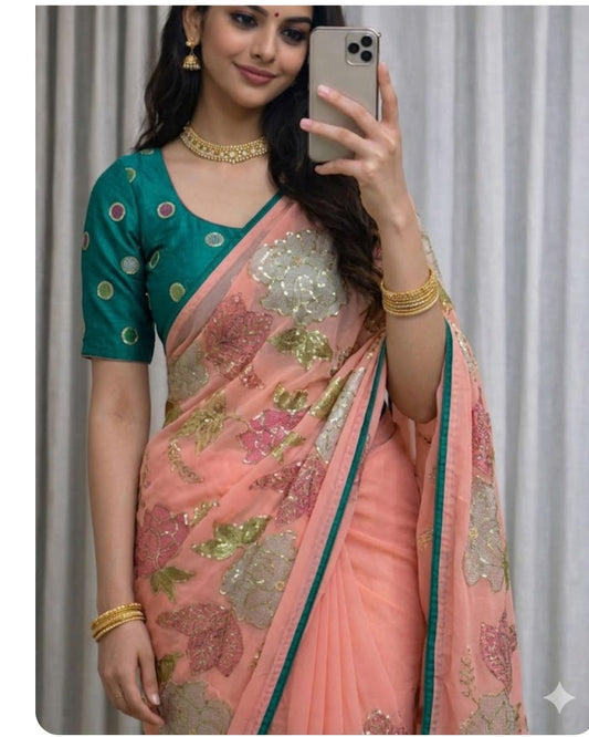 Soft Georgette Saree