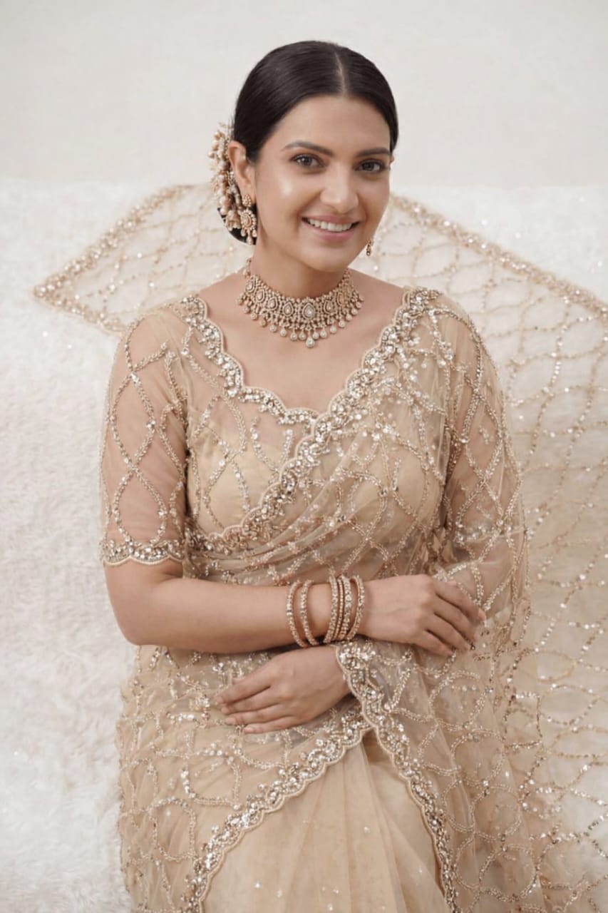 Present New Party Wear Saree Design