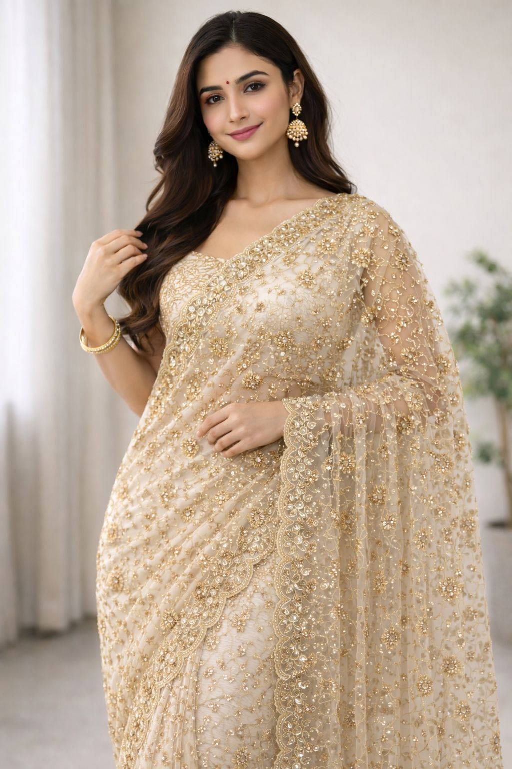 New Party Wear Saree