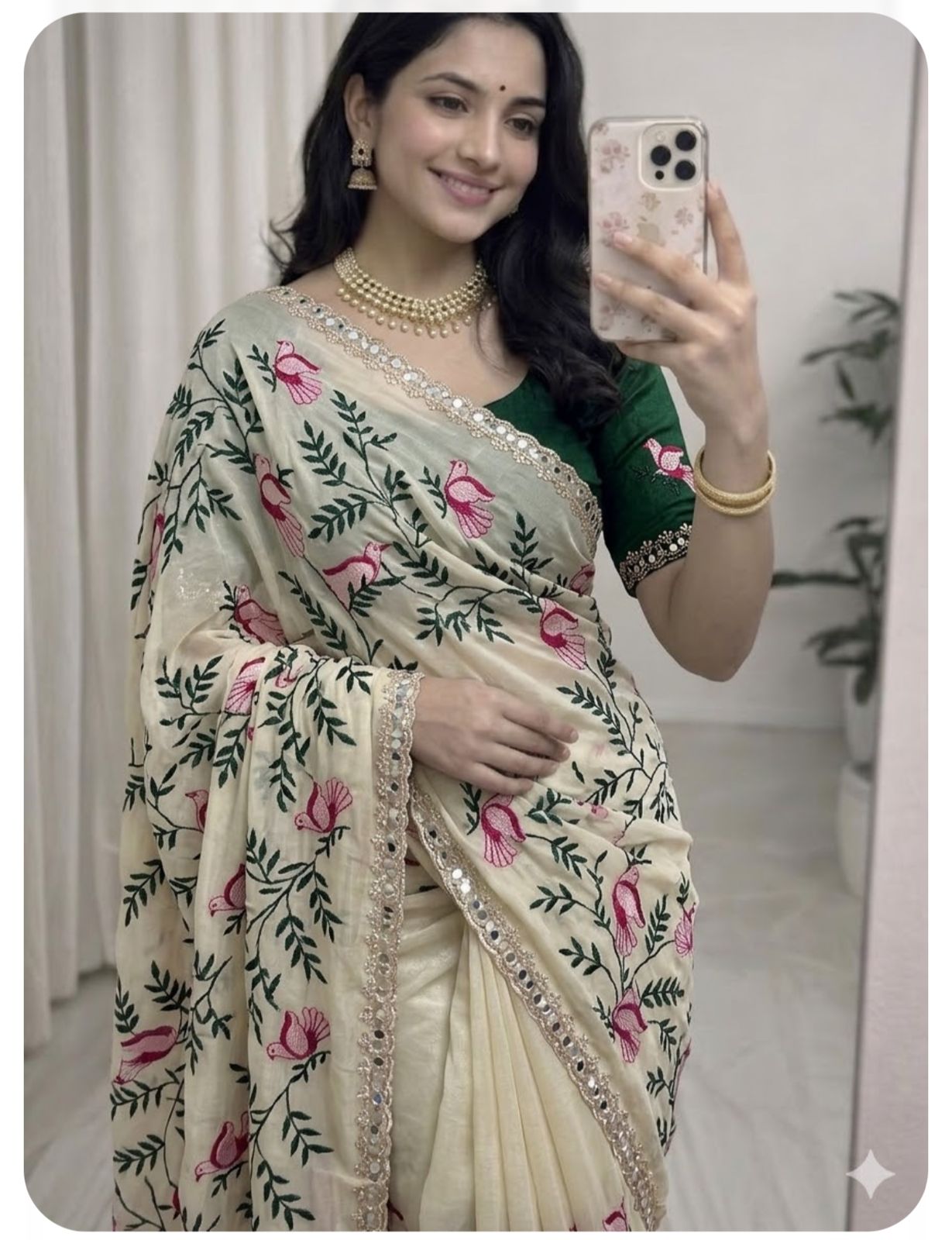 Soft Rangoli silk saree