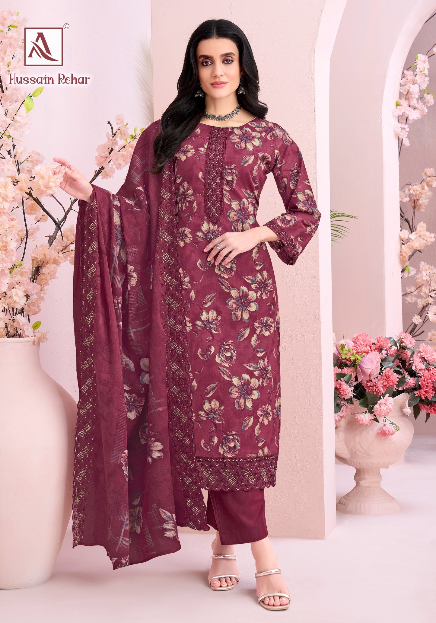Pure Cambric Cotton Print With Foil & Fancy Gala-Daman-Sleeve Beats Work Pure Cambric Cotton Print With Foil & Fancy Gala-Daman-Sleeve Beats Work salwar kameez wholesale salwar kameez supplier