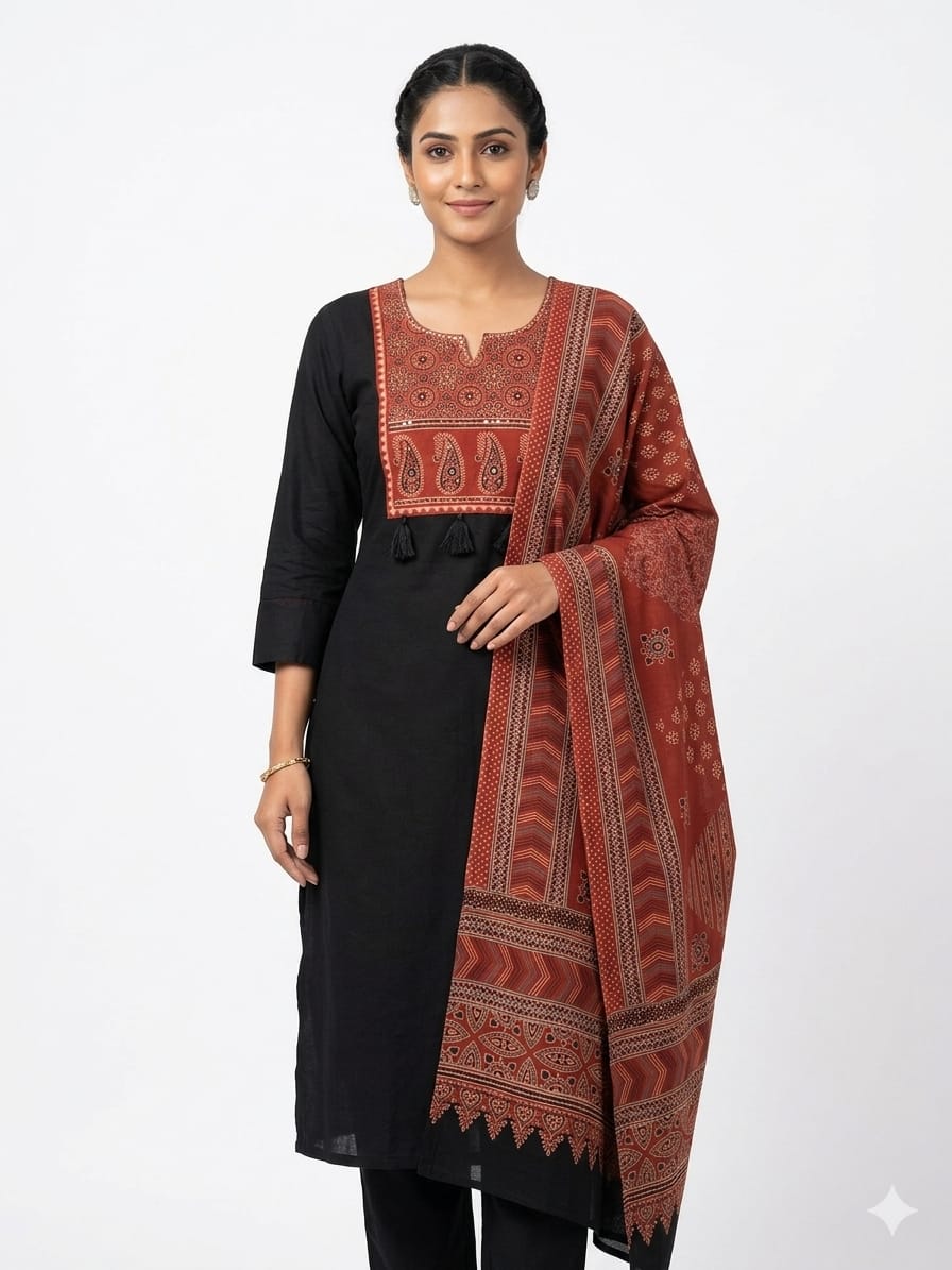Aline Tabla work of kurti