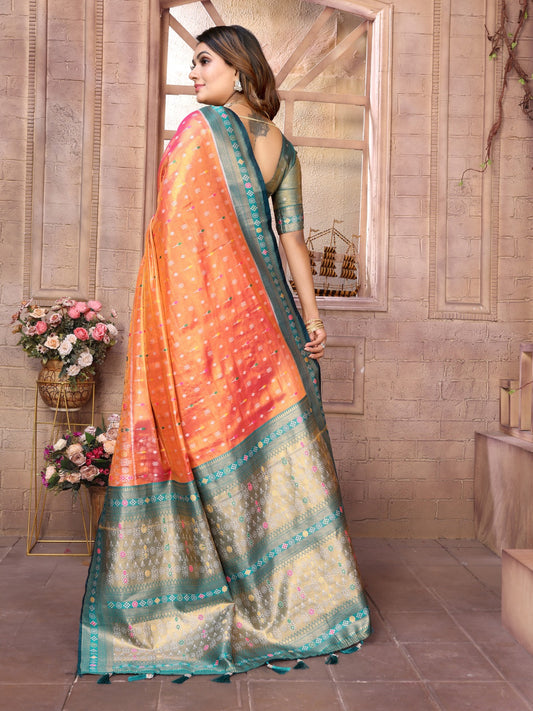 Rich and Heritage crafted creative sarees from us.