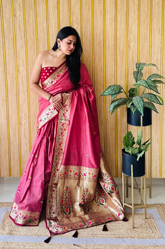 ⏳Go Traditional With Our Swayamwara Paithani Soft Silk Collections⏳