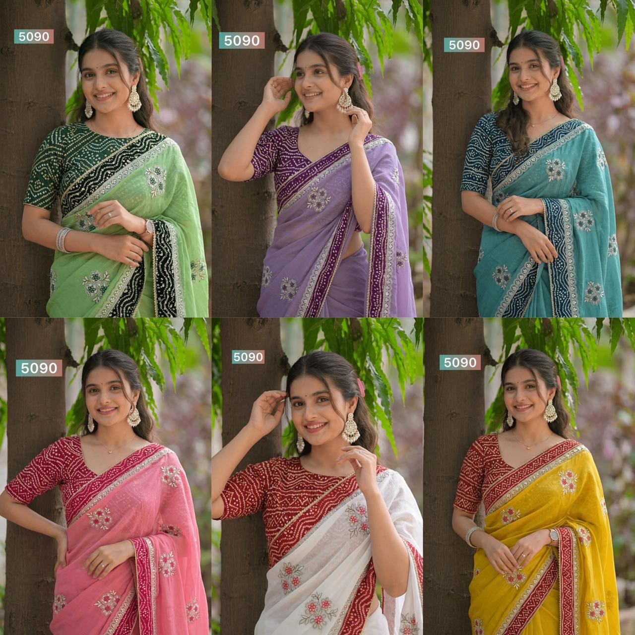 Fancy Zari saree wholesale saree supplier