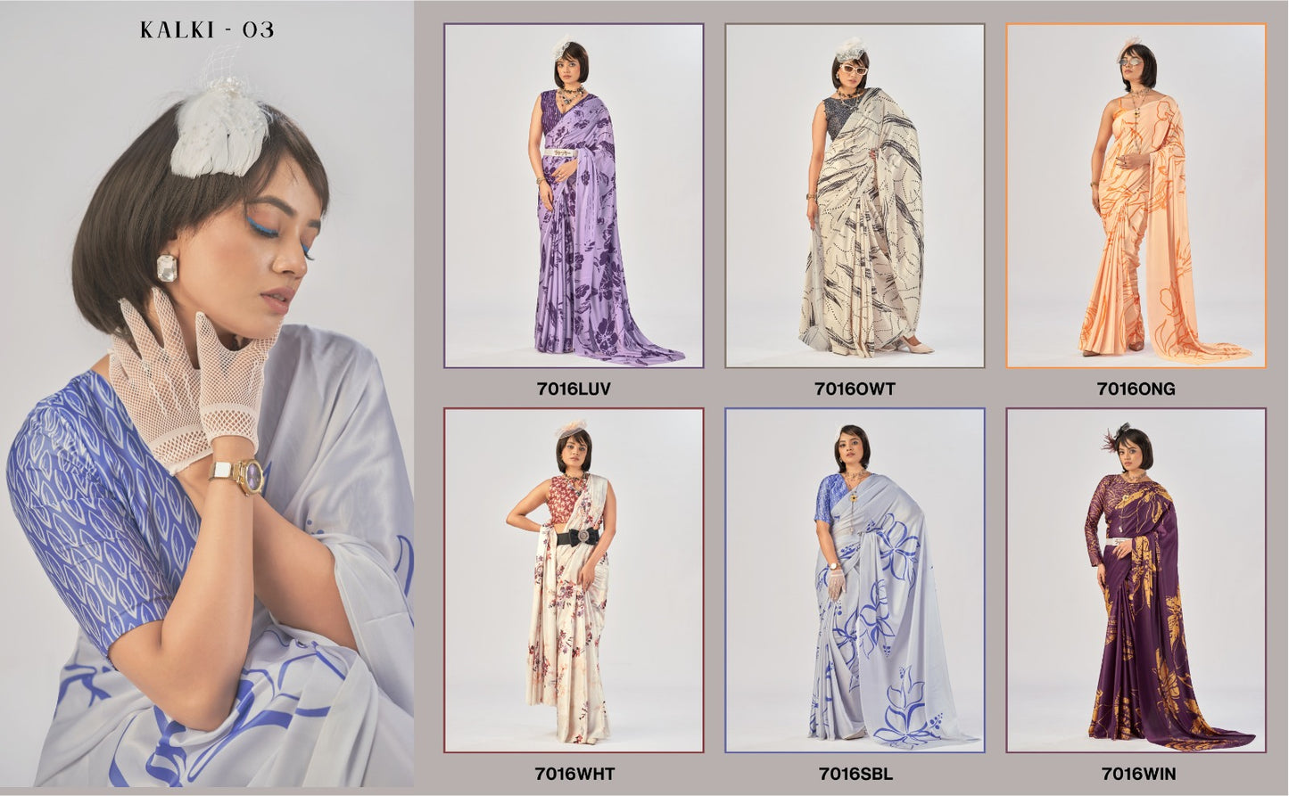 Satin silk ki smooth shine aur elegant prints… effortless grace in every drape
