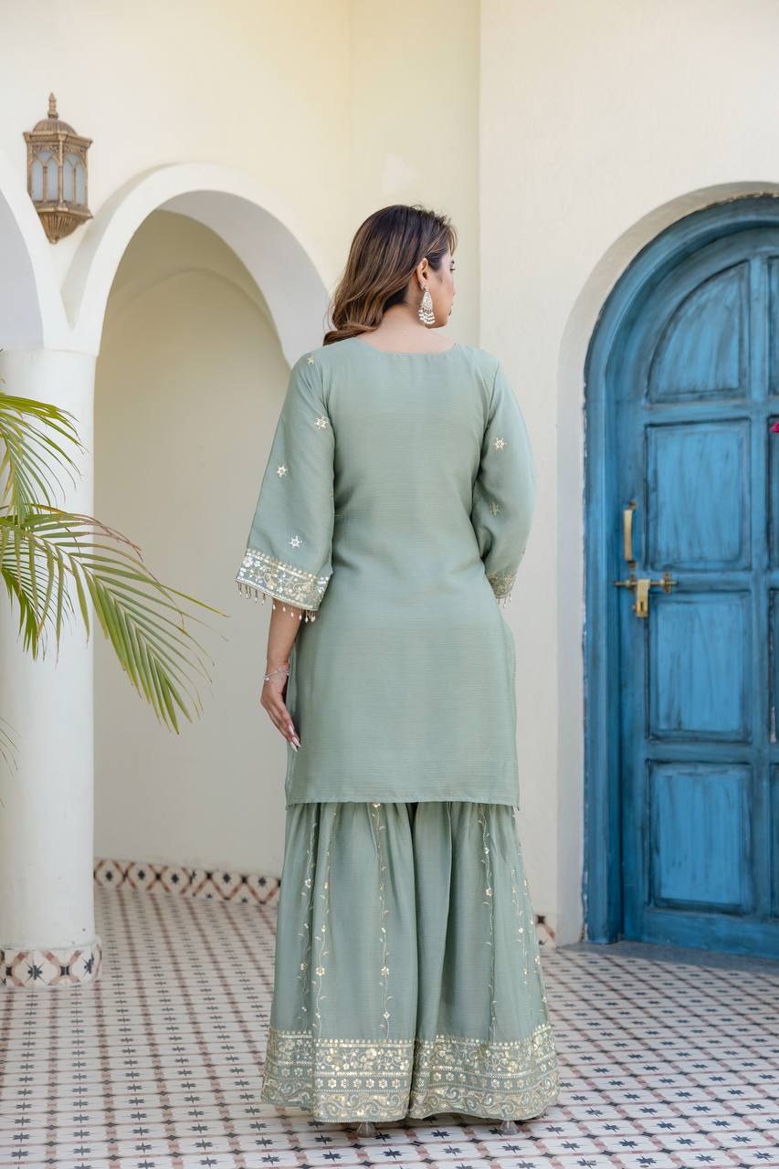 Presenting New Ready-Made Kurti Sarara Collection* π₯ππ₯°