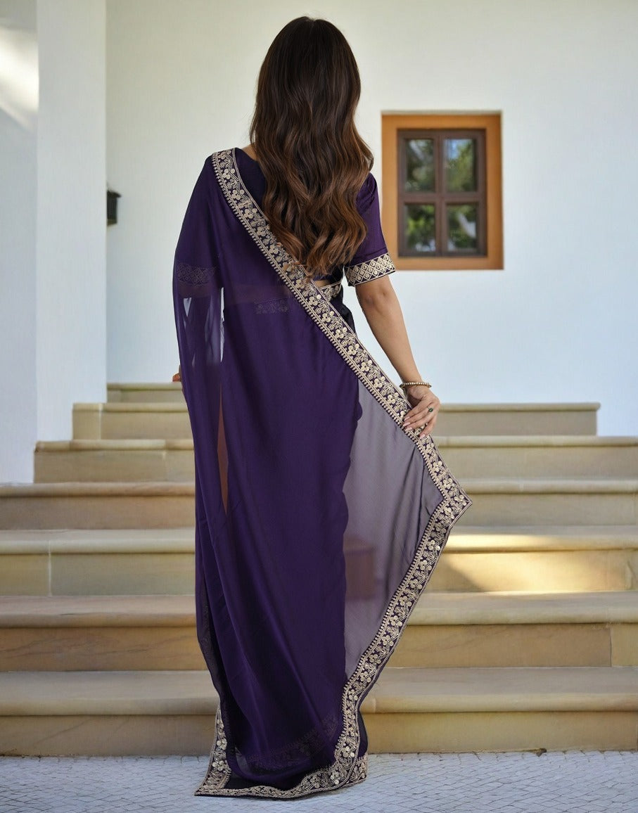 you most beautiful sequence saree collection🔥