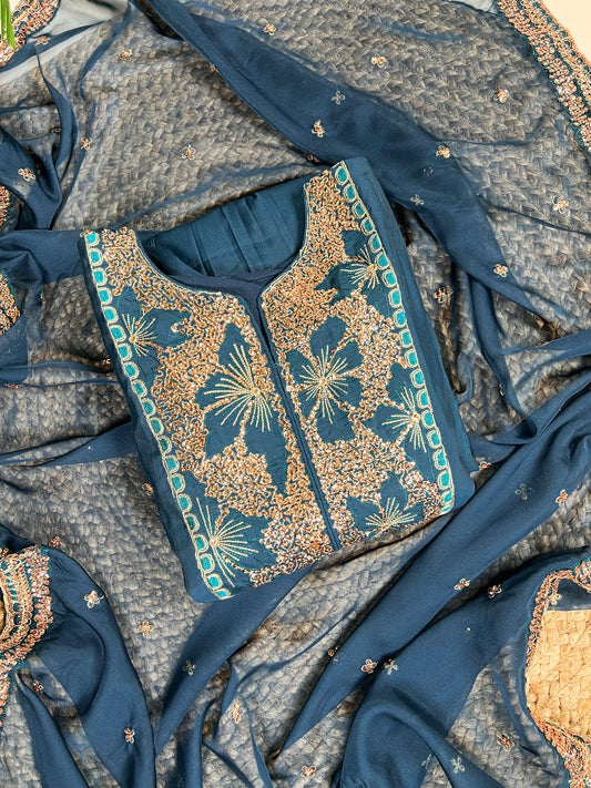 Let the smooth fall of Roman silk enhance your style with its classic charm and graceful finish 🦋