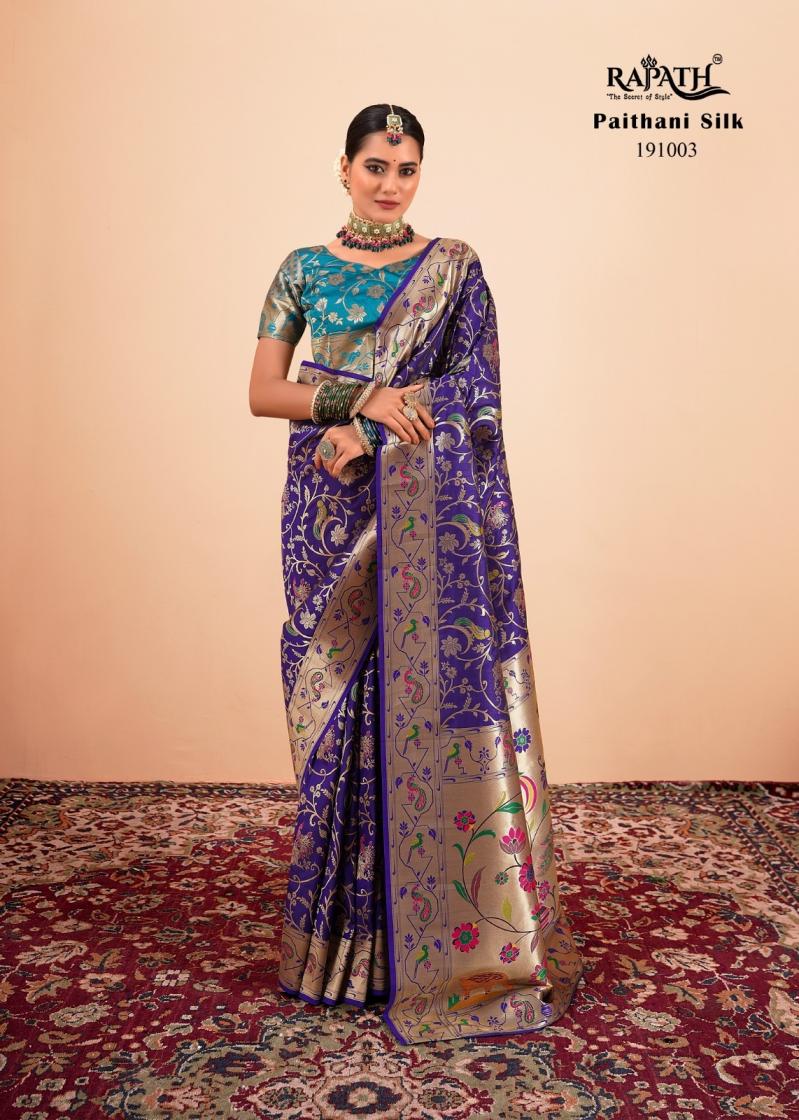 SHAILJA SILK BY RAJPATH PAITHANI SILK ATTRACTIVE LOOK SAREES WHOLESALE SAREE SUPPLIER