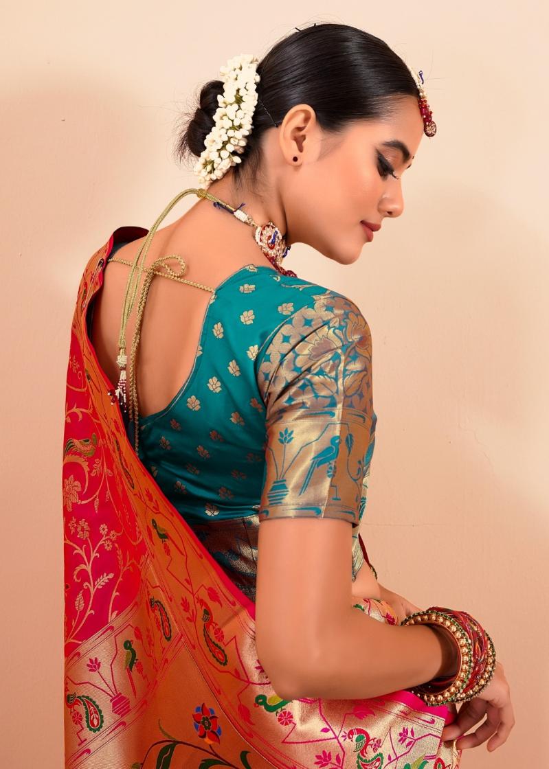 SHAILJA SILK BY RAJPATH PAITHANI SILK ATTRACTIVE LOOK SAREES WHOLESALE SAREE SUPPLIER
