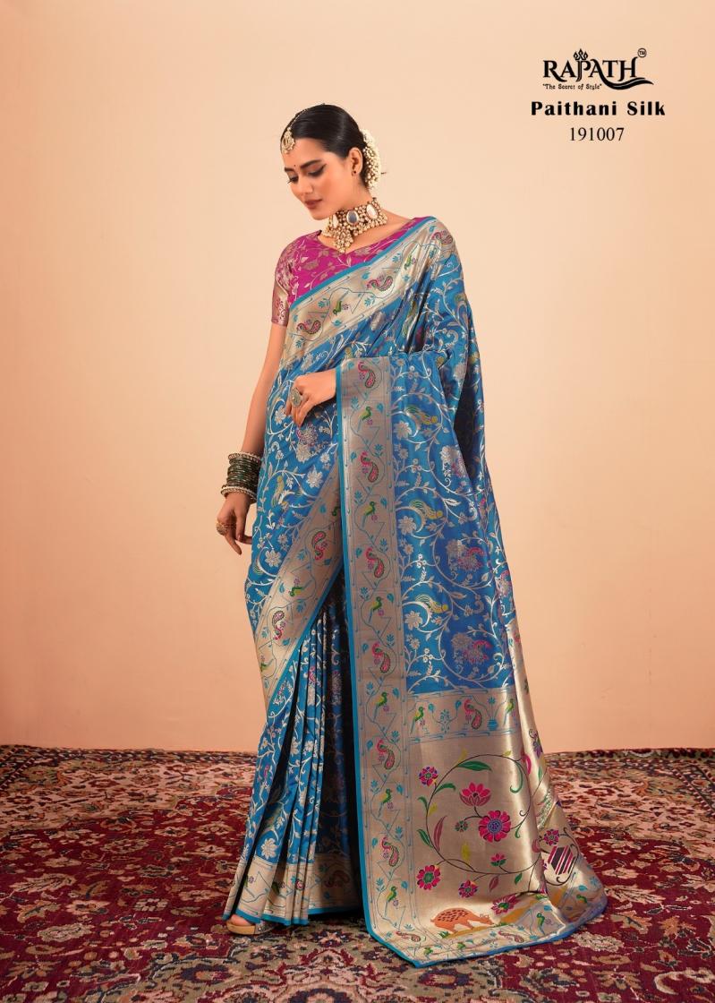 SHAILJA SILK BY RAJPATH PAITHANI SILK ATTRACTIVE LOOK SAREES WHOLESALE SAREE SUPPLIER