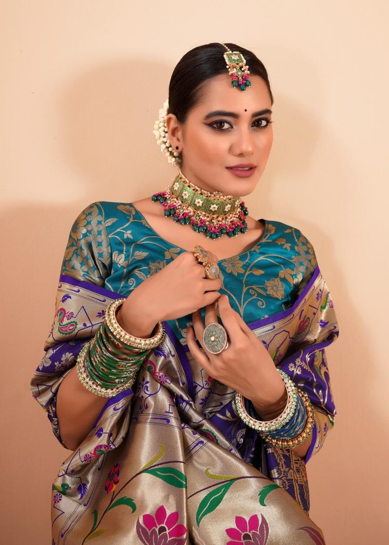SHAILJA SILK BY RAJPATH PAITHANI SILK ATTRACTIVE LOOK SAREES WHOLESALE SAREE SUPPLIER