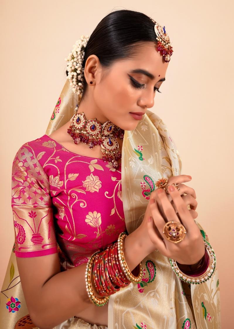 SHAILJA SILK BY RAJPATH PAITHANI SILK ATTRACTIVE LOOK SAREES WHOLESALE SAREE SUPPLIER