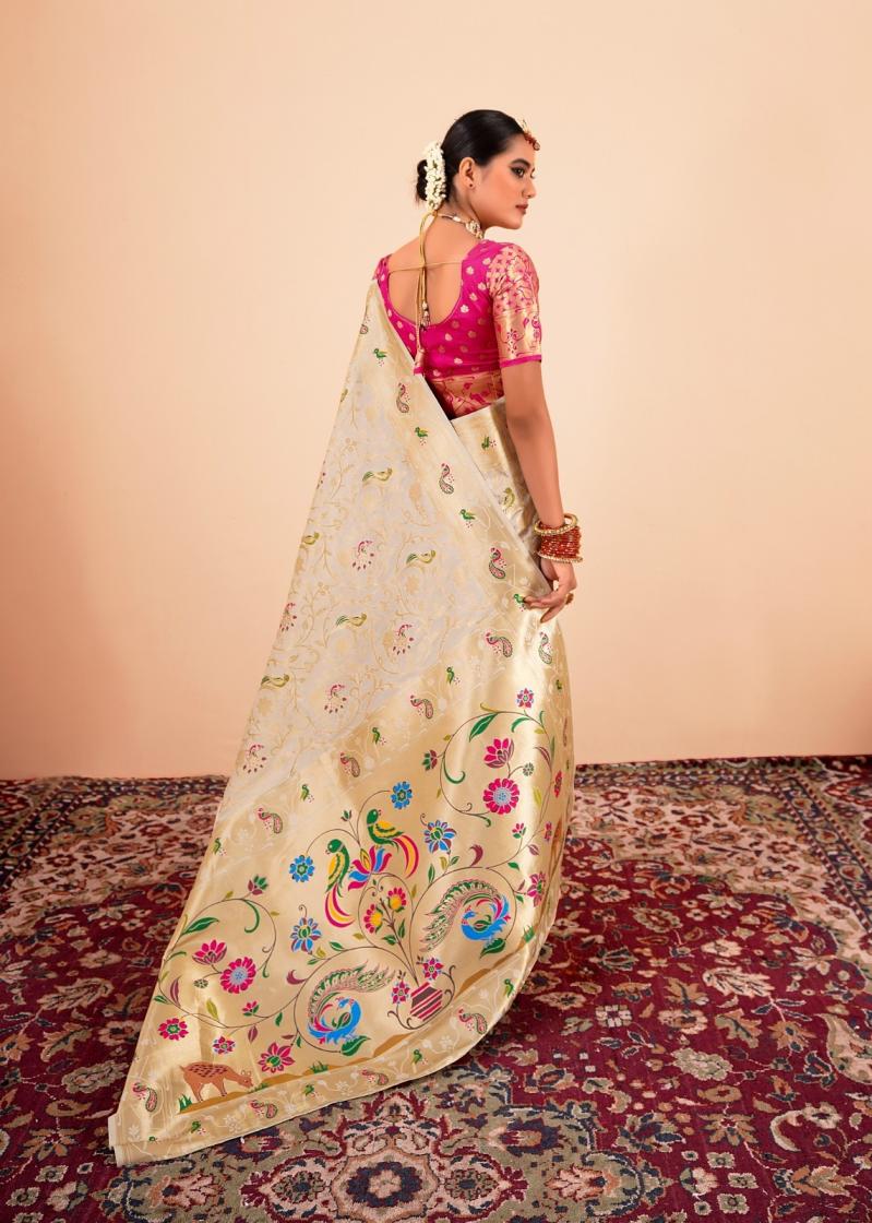 SHAILJA SILK BY RAJPATH PAITHANI SILK ATTRACTIVE LOOK SAREES WHOLESALE SAREE SUPPLIER