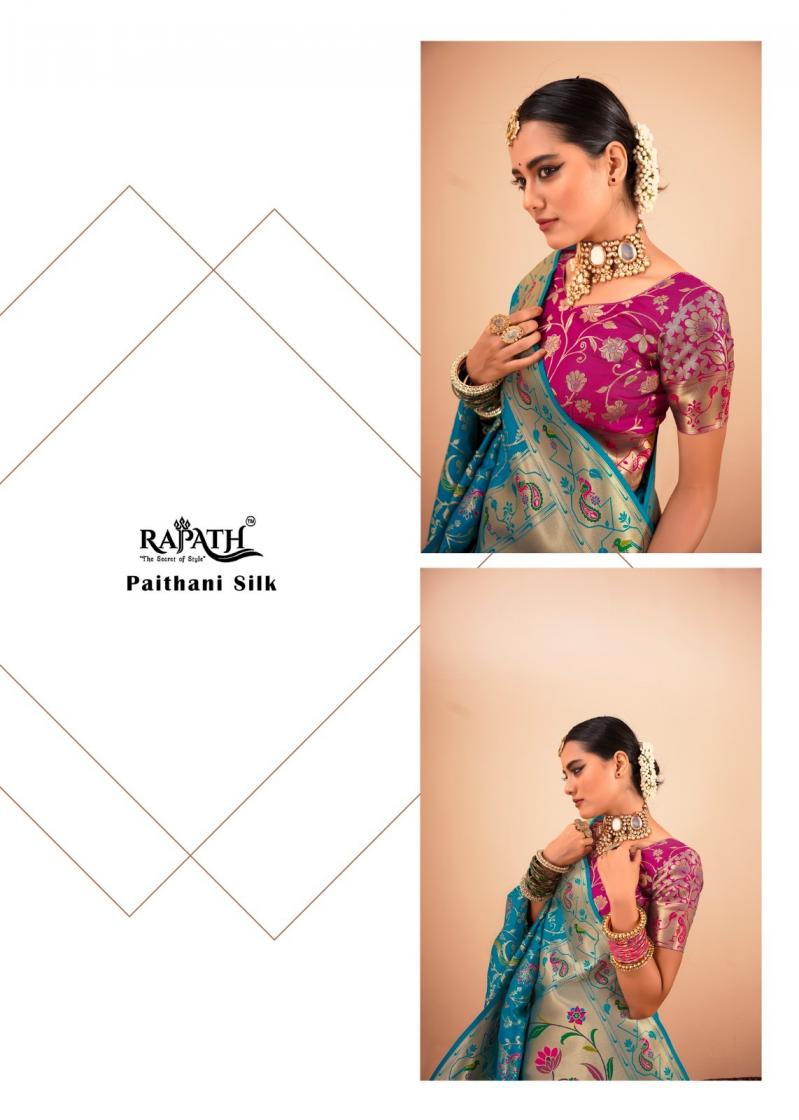 SHAILJA SILK BY RAJPATH PAITHANI SILK ATTRACTIVE LOOK SAREES WHOLESALE SAREE SUPPLIER