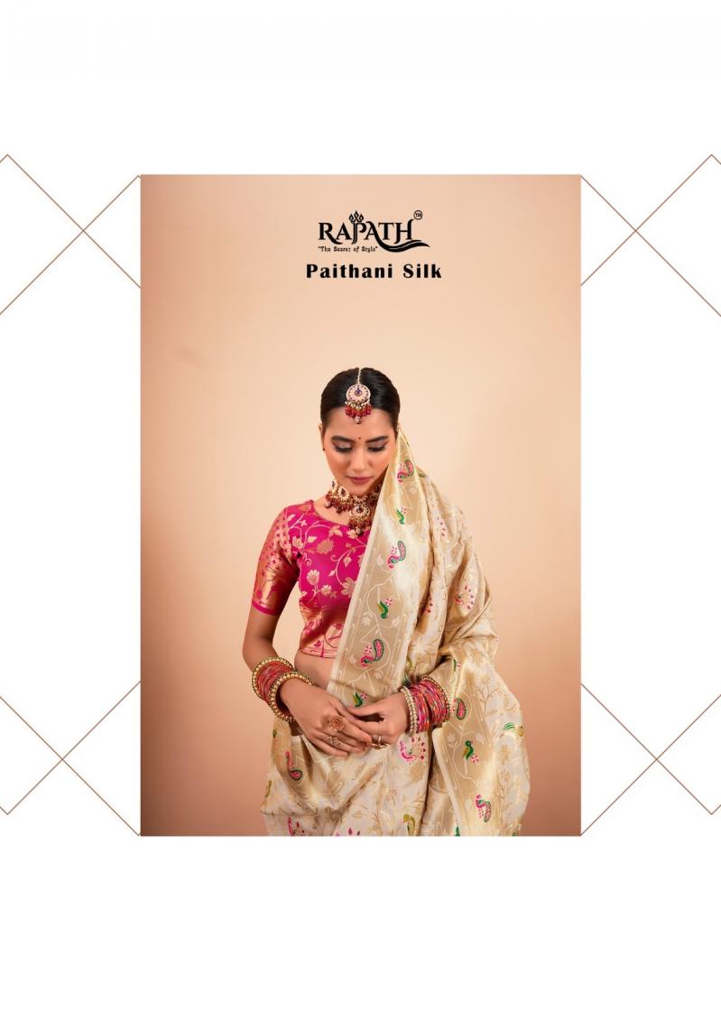 SHAILJA SILK BY RAJPATH PAITHANI SILK ATTRACTIVE LOOK SAREES WHOLESALE SAREE SUPPLIER