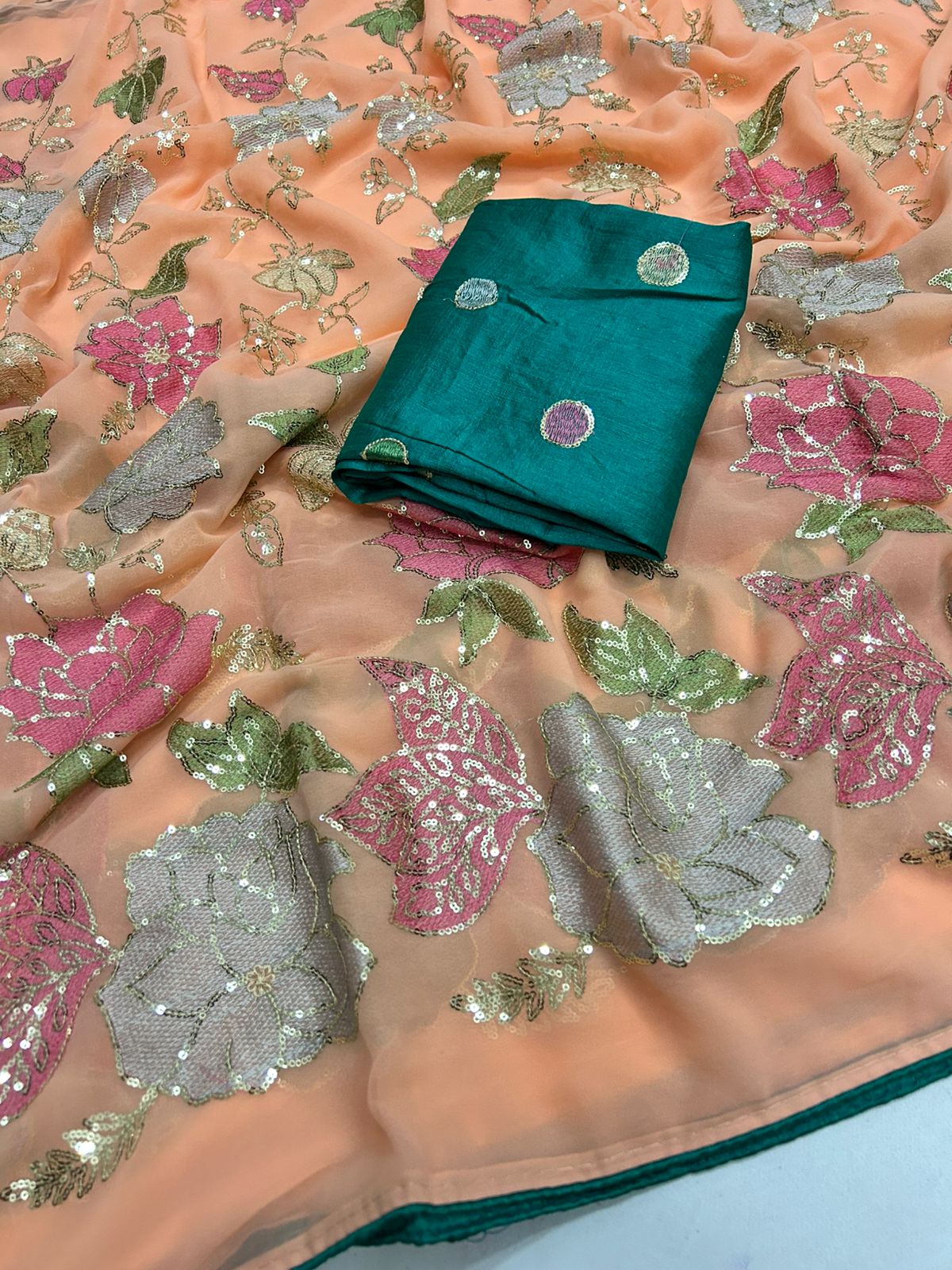 Soft Georgette Saree