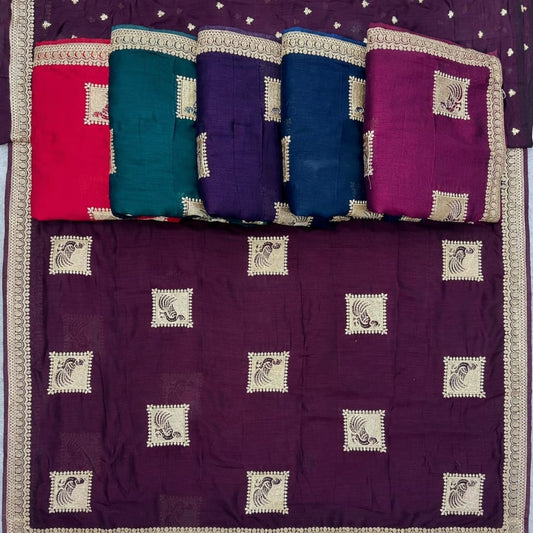 Saree :-Vichitra Silk