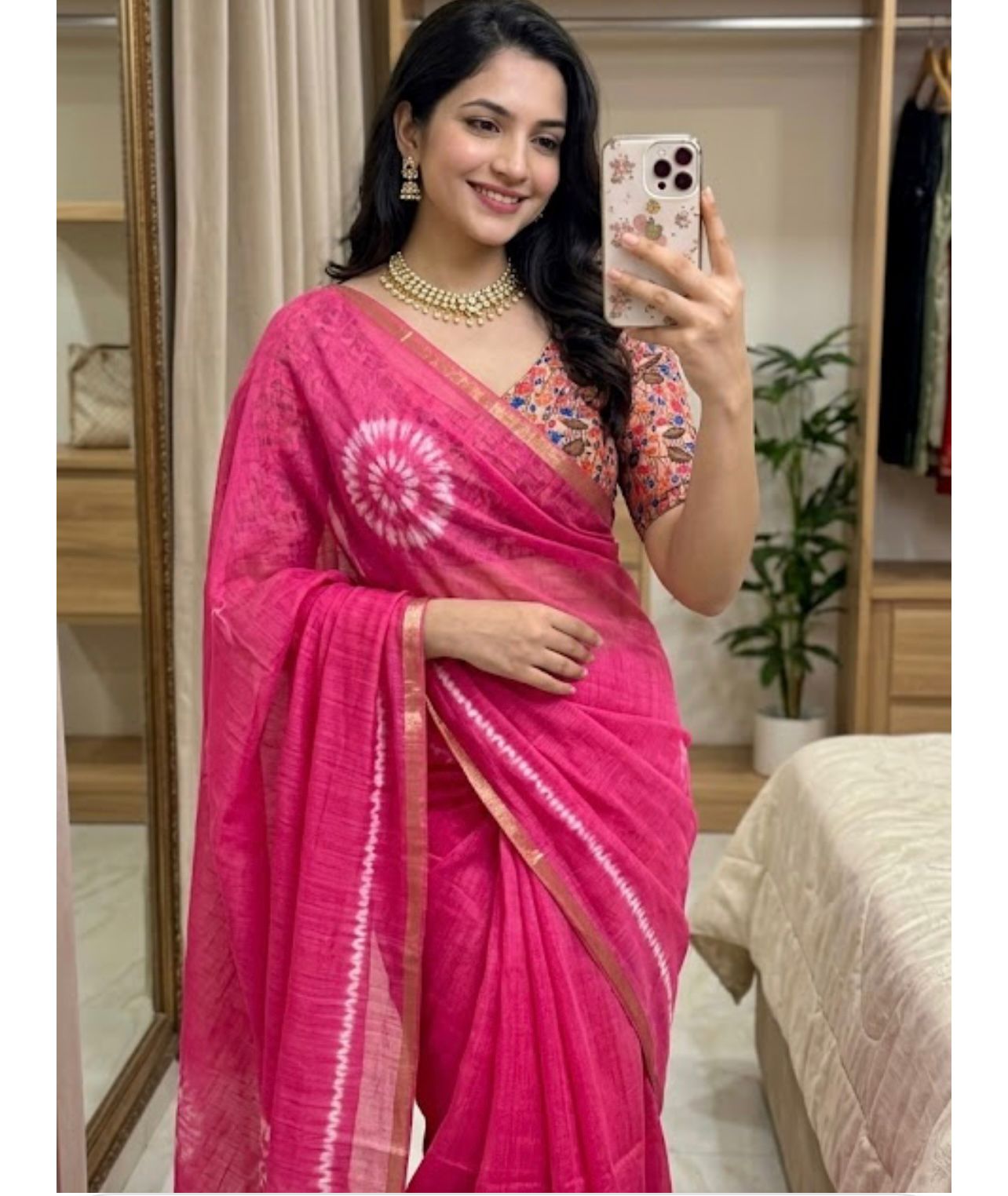 mul cotton saree