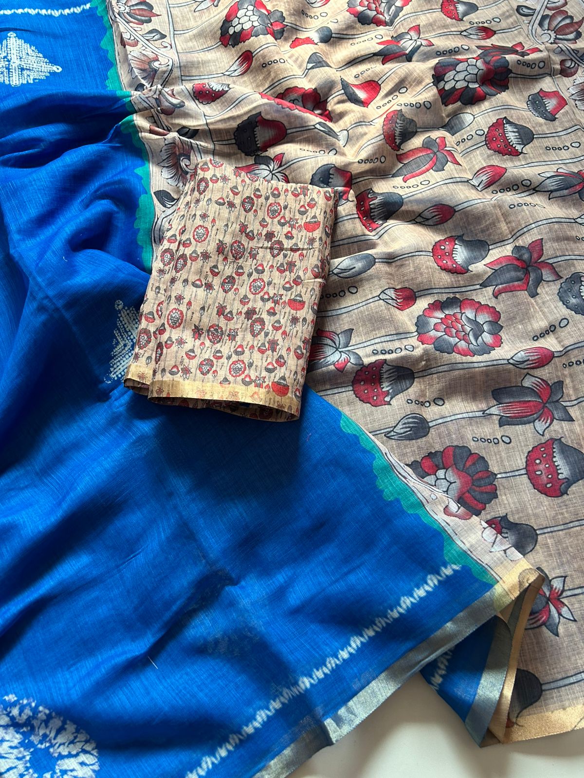 mul cotton saree