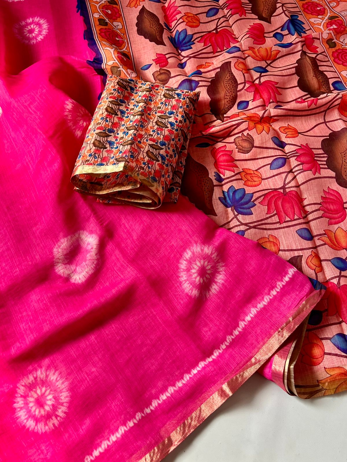 mul cotton saree