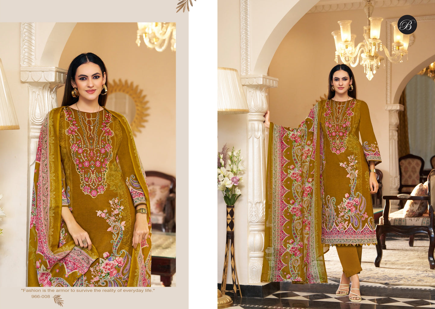 # RIWAYAT VOL 16 BY BELLIZA # PURE MAL MAL COTTON DUPATTA # SELF HEAVY EMBROIDERY WORK # PURE VISCOSE RAYON