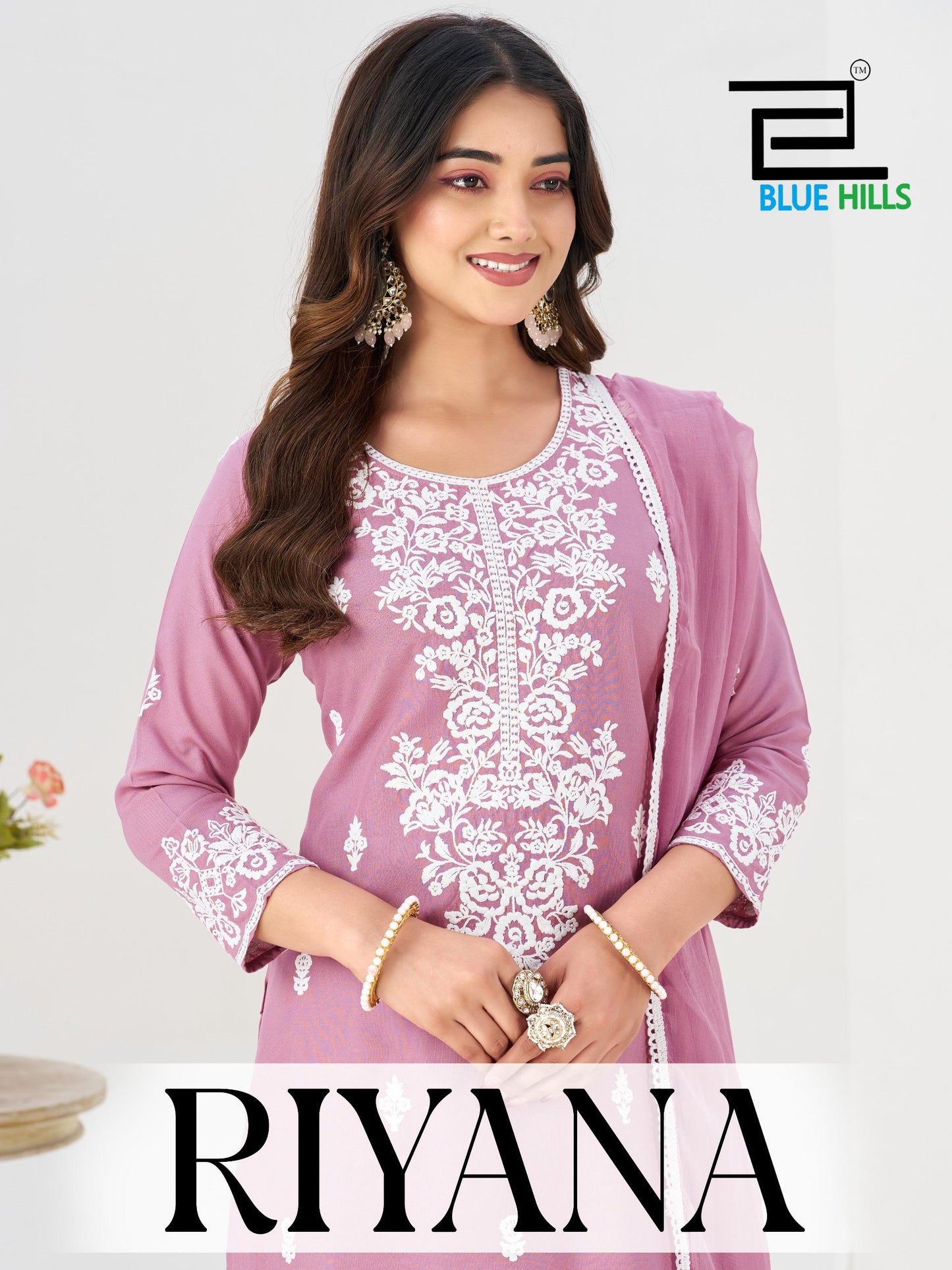 #Blue Hills  Presents  *RIYANA (Farsi salwar)