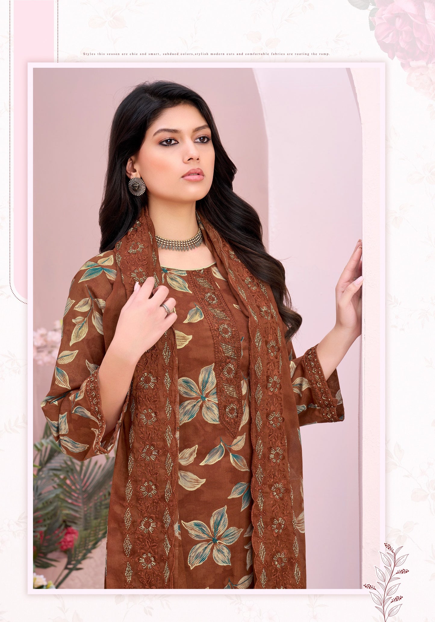Pure Cambric Cotton Print With Foil & Fancy Gala-Daman-Sleeve Beats Work Pure Cambric Cotton Print With Foil & Fancy Gala-Daman-Sleeve Beats Work salwar kameez wholesale salwar kameez supplier