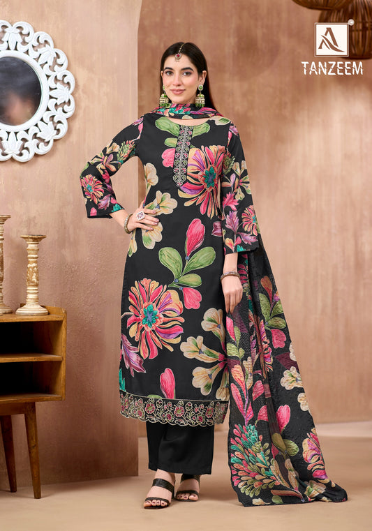Zam Cotton Digital Print With Fancy Embroidery Work salwar kameez wholesale salwar kameez supplier