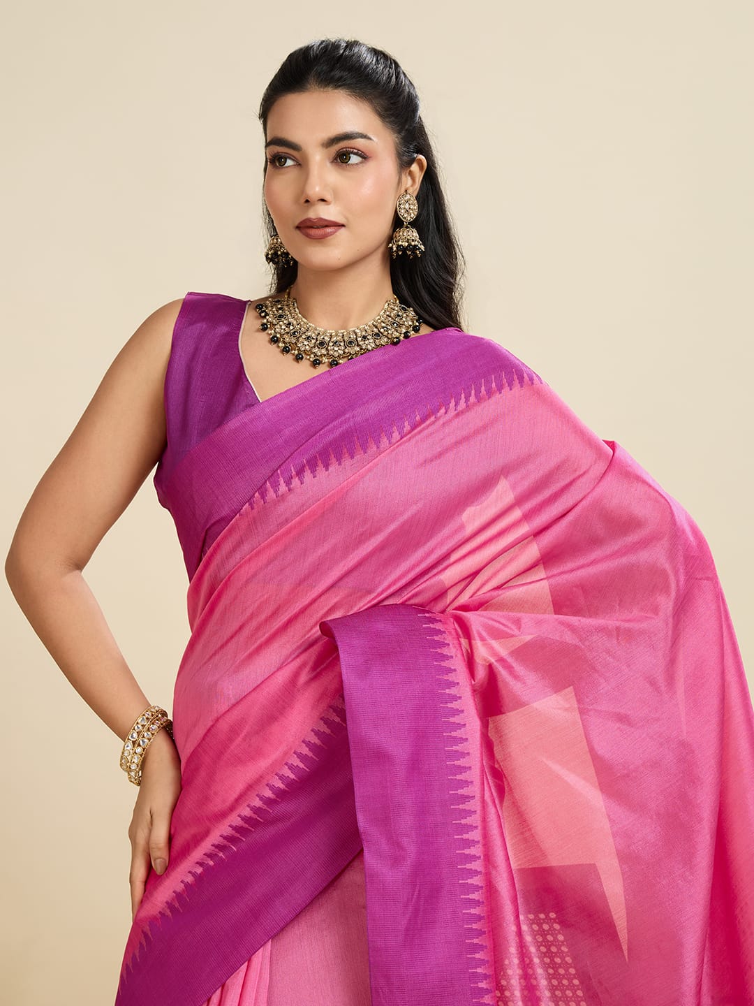 PREMIUM KHADI RAW SILK SAREE WHOLESALE SAREE SUPPLIER