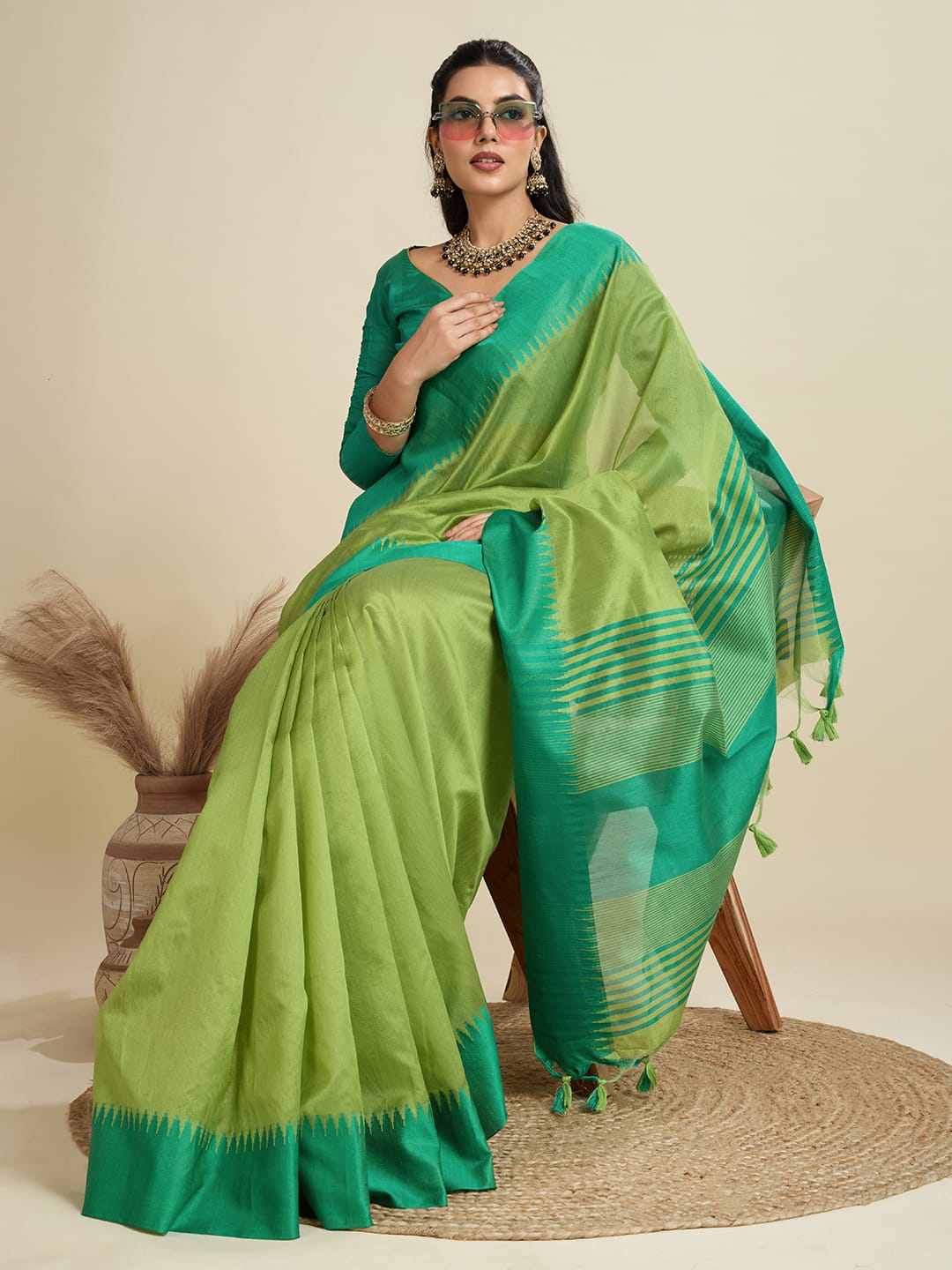 PREMIUM KHADI RAW SILK SAREE WHOLESALE SAREE SUPPLIER