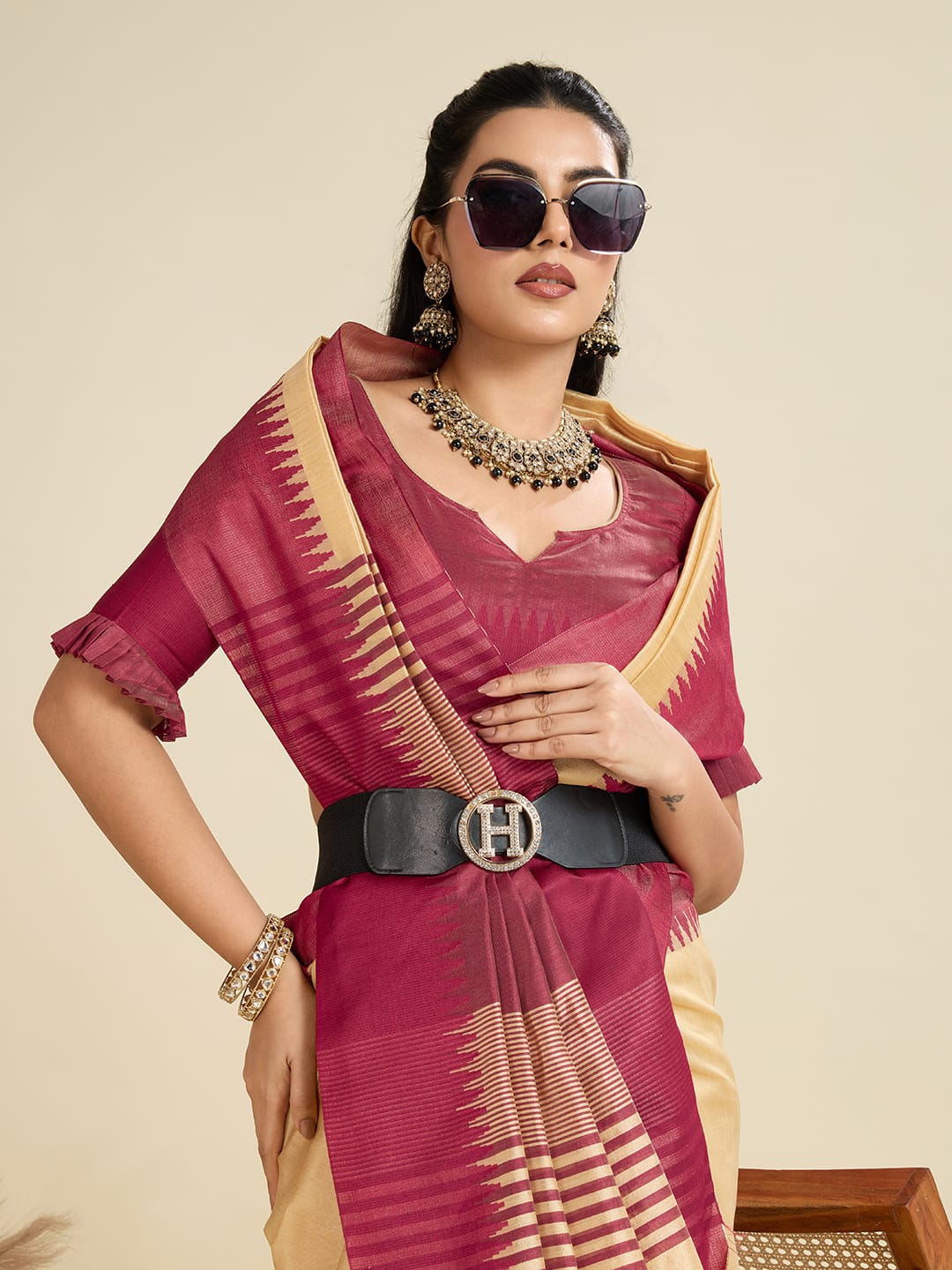 PREMIUM KHADI RAW SILK SAREE WHOLESALE SAREE SUPPLIER