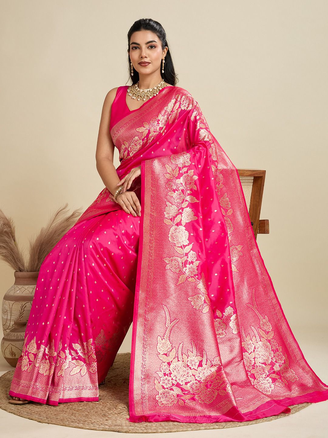 Soft Kanjivaram Silk Saree wholesale saree supplier