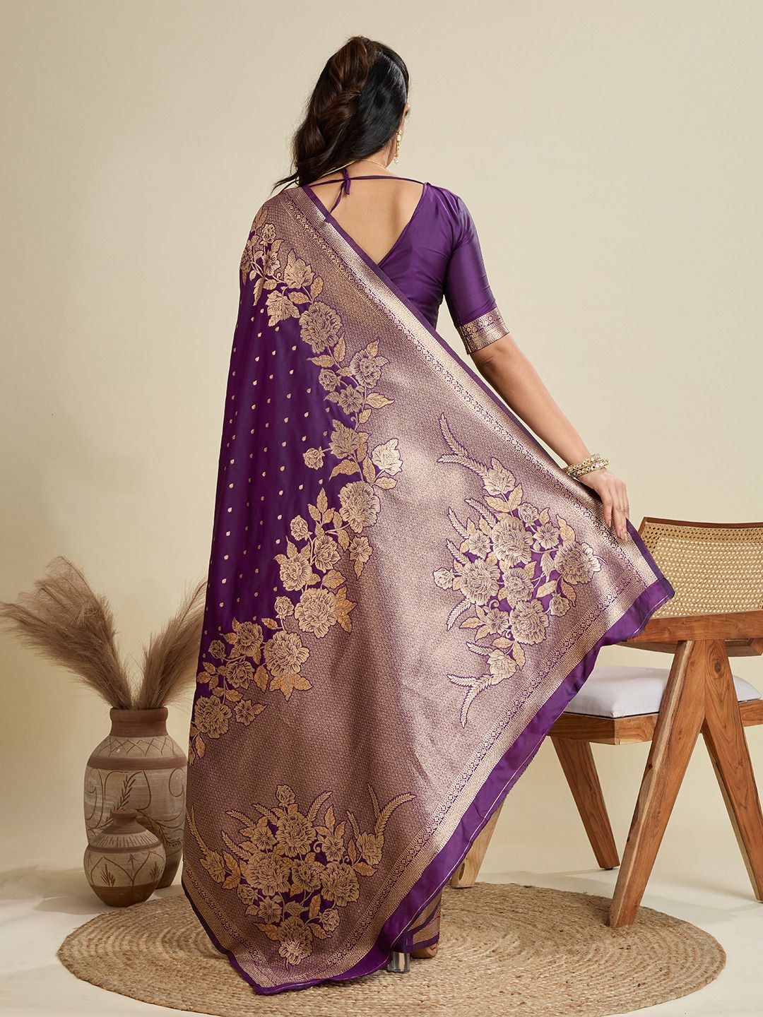 Soft Kanjivaram Silk Saree wholesale saree supplier