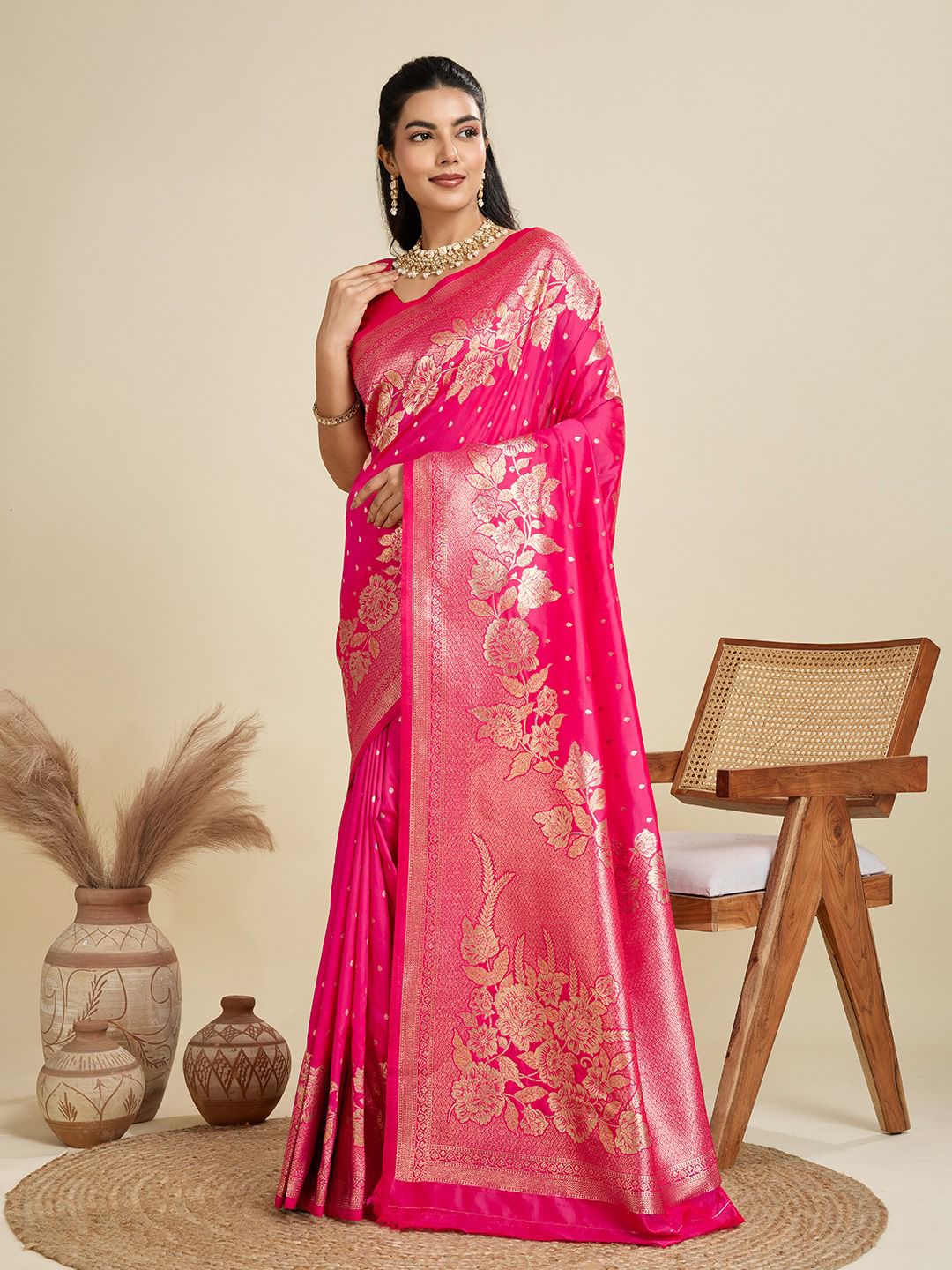 Soft Kanjivaram Silk Saree wholesale saree supplier