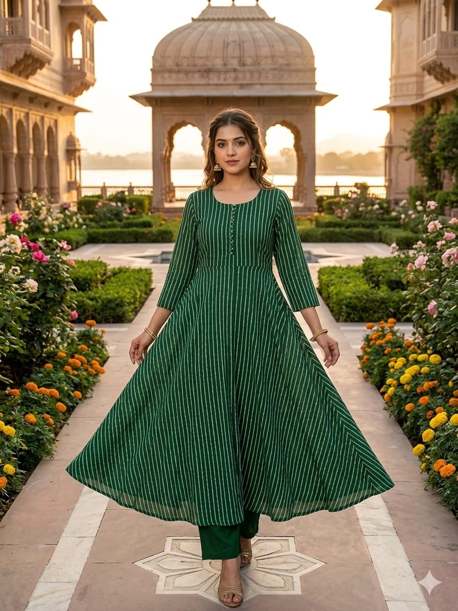 Georgette Laheriya print  kurti wholesale kurti suplier