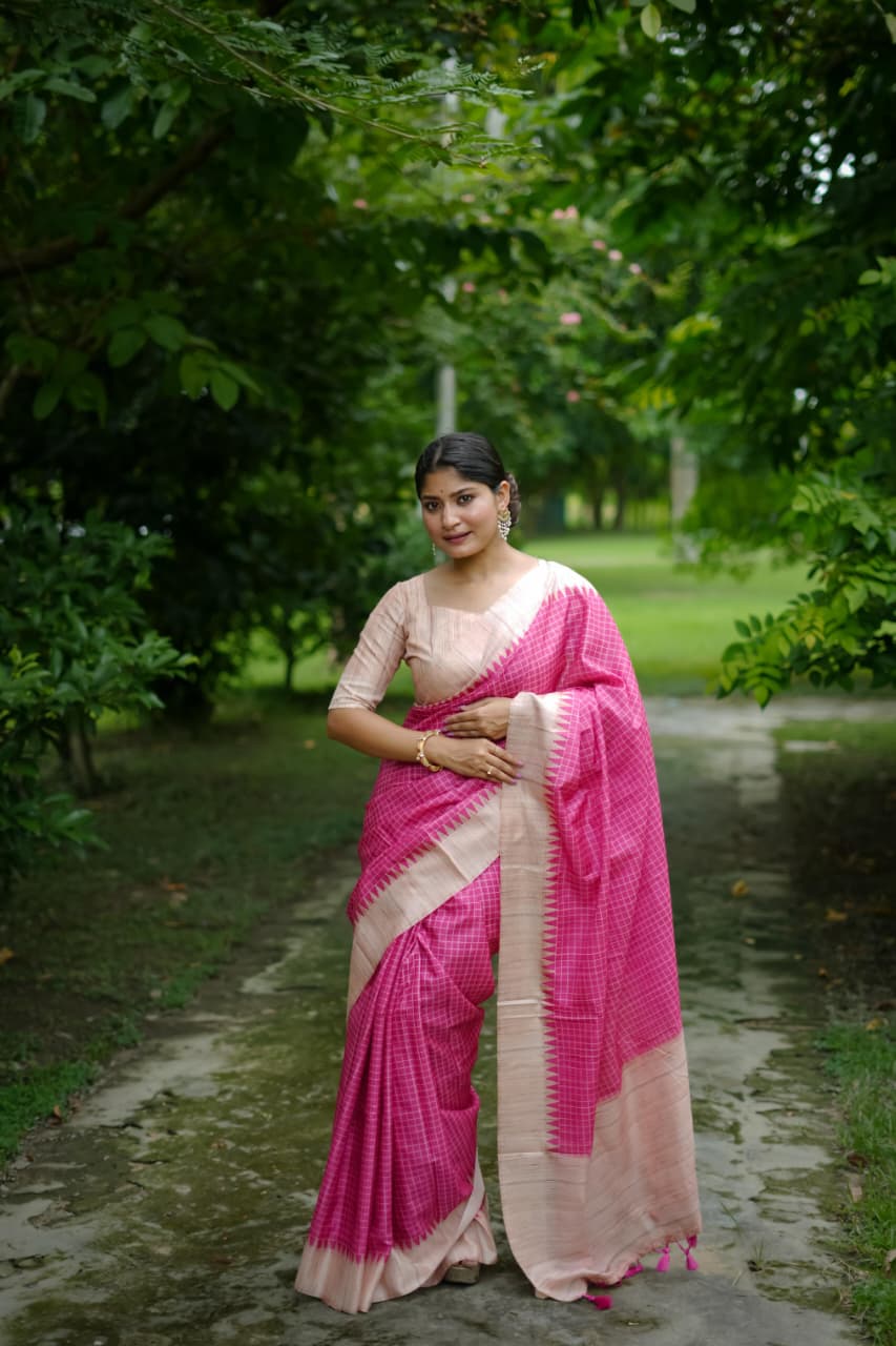 PREMIUM KANTHA BORDER SAREE