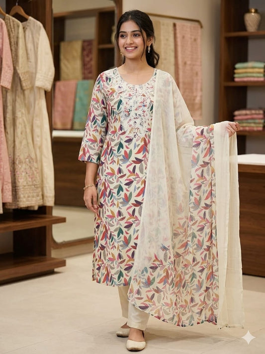 Lucknowi  work with Astar kurti