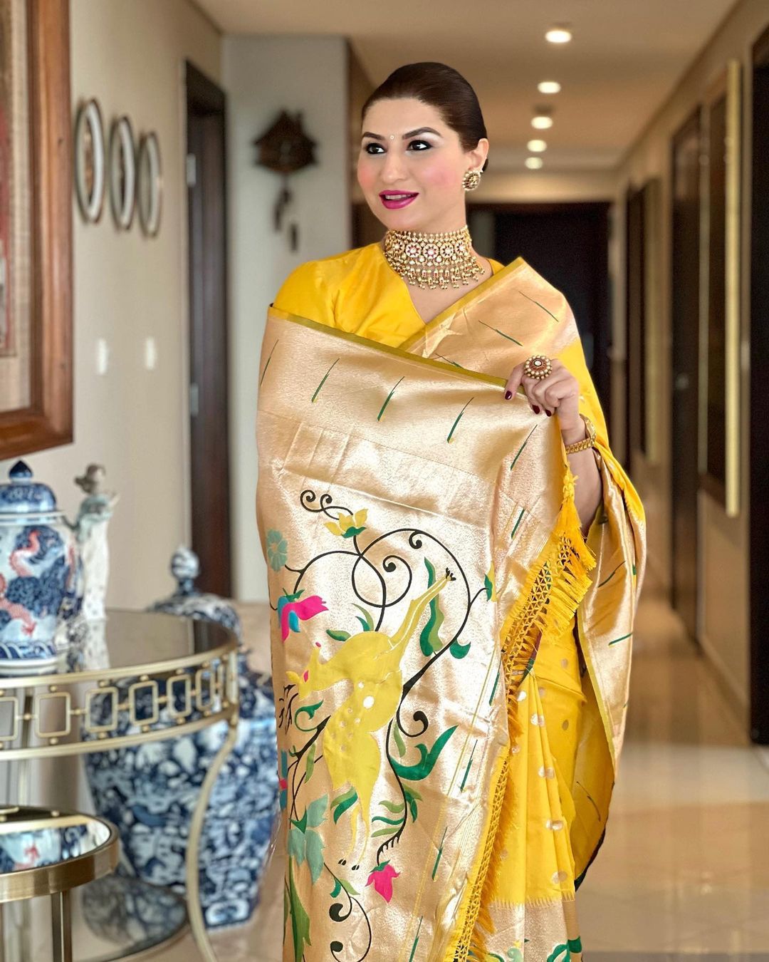 Banarasi Soft Silk Paithani Saree