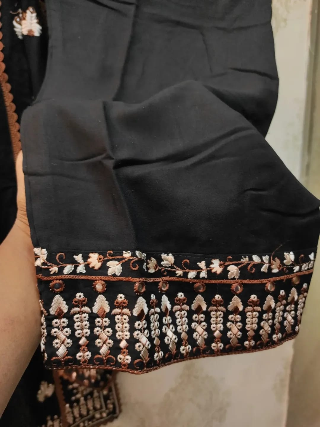 ALSAFA New Collection TOP With pant & Duptta .......