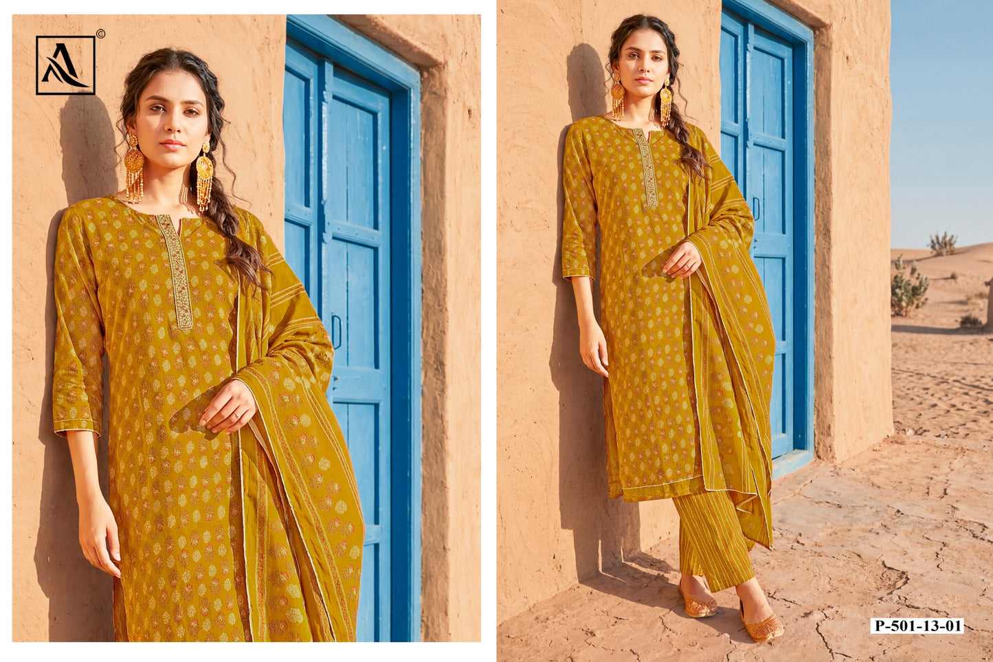 Pure Viscose Reyon Discharge Print With Embroidery Work OF salwar kameez