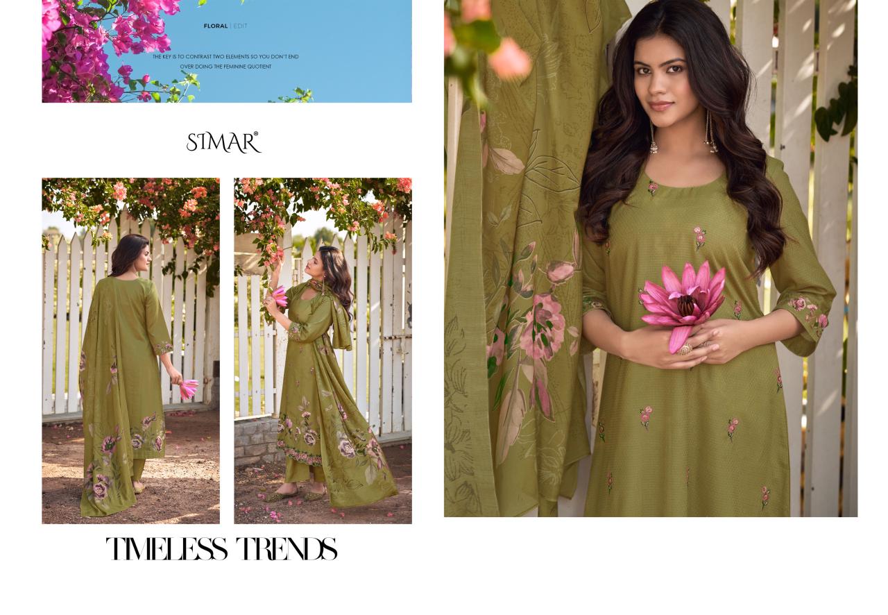 Pure lawn cotton digital print embroidery work of salwar kameez