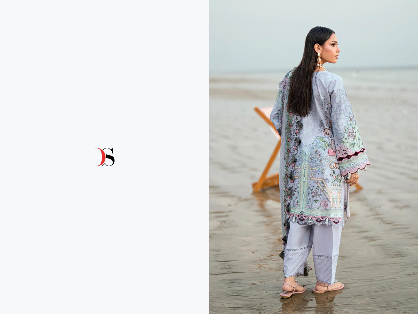 Jade Needle wonder OF salwar kameez for chiffon duppta