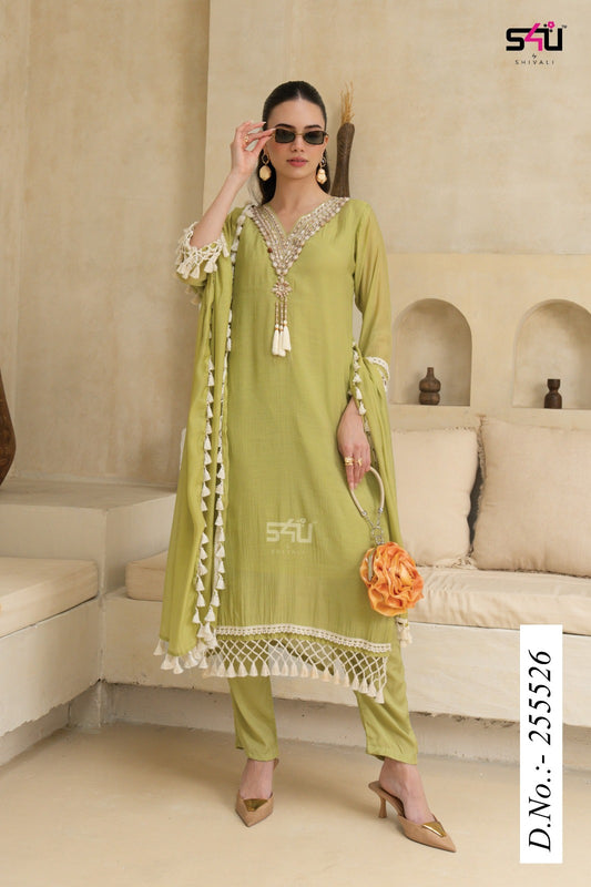 Designed in lightweight, breathable mesh fabrics for sunlit days, festive moments & intimate Iftar evenings of salwar kameez