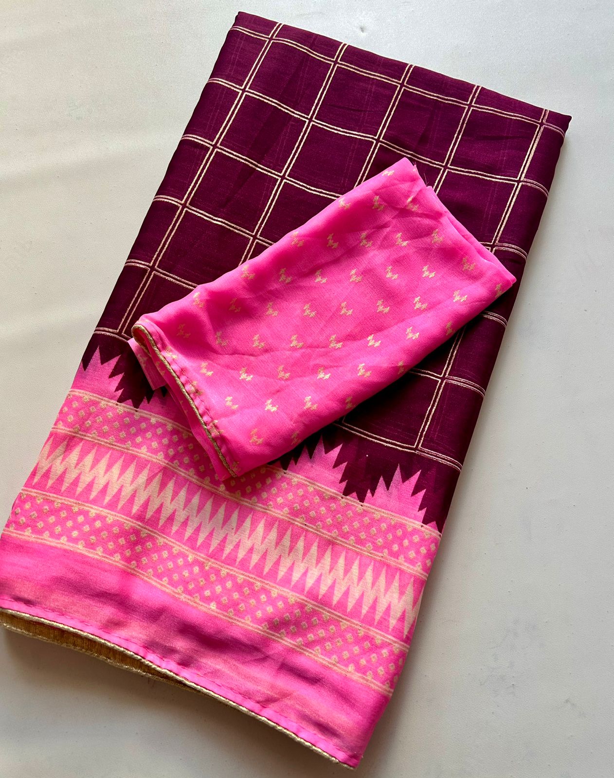 Georgette saree trending  ethnic wear india traditional saree handloom festival saree bridal with ranig blouse