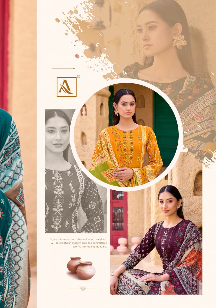 Pure Cambric cotton Pakistani Print With Fancy Embroidery salwar kameez