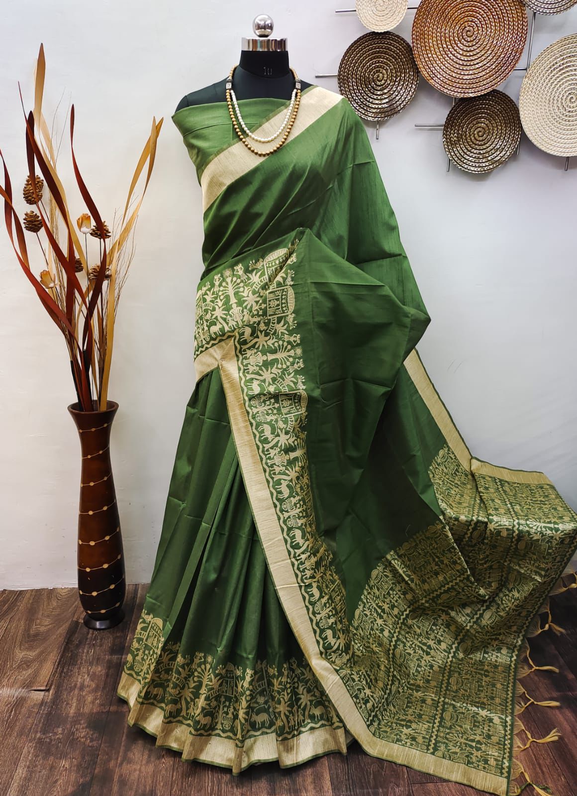 KALAMKARI WEAVING SAREE