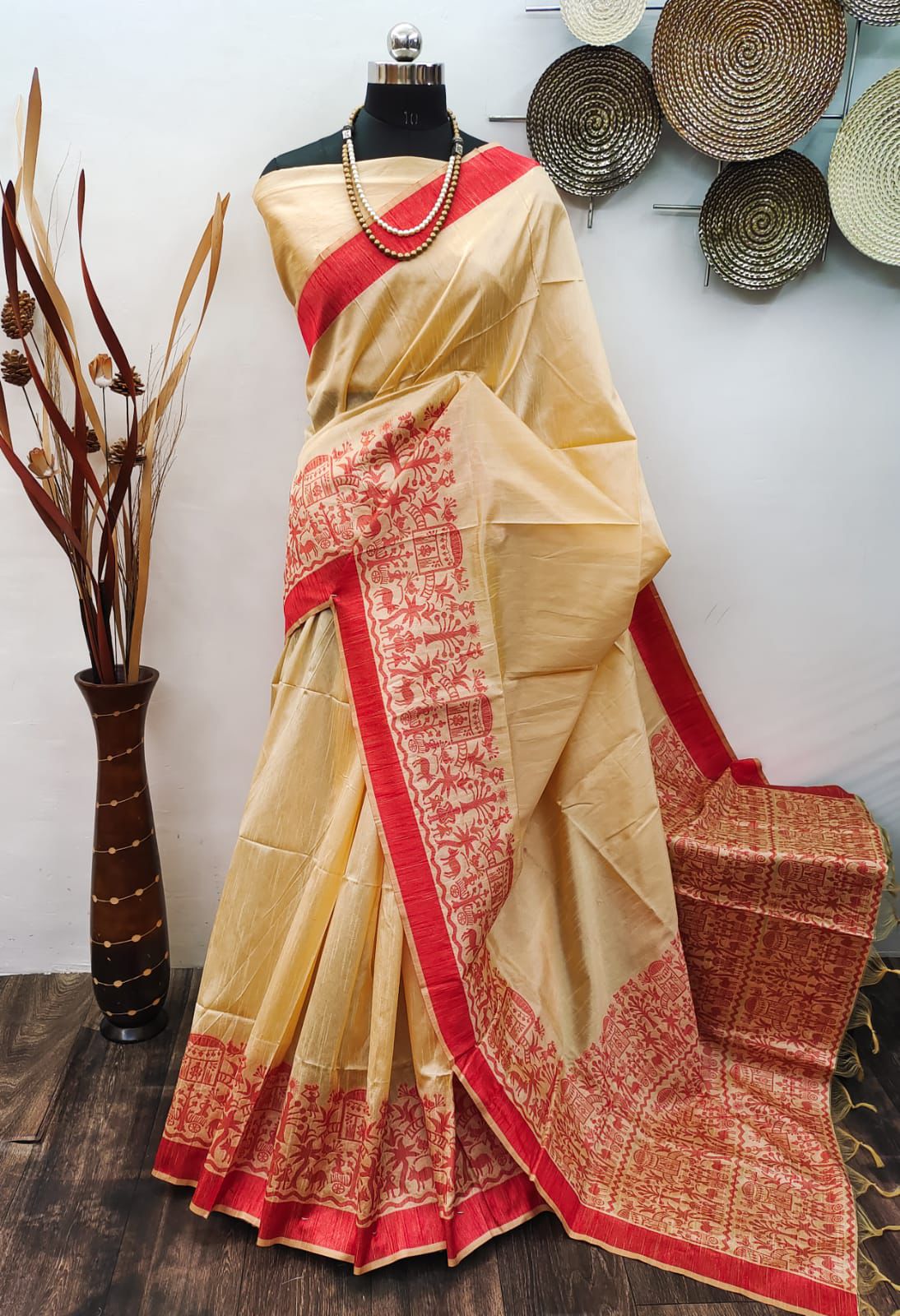 KALAMKARI WEAVING SAREE